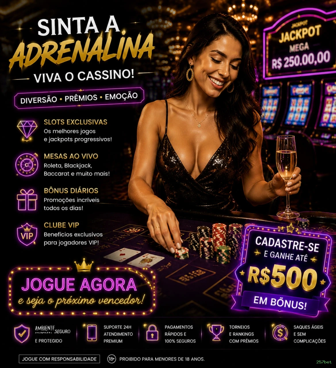 Saque PIX 257bet